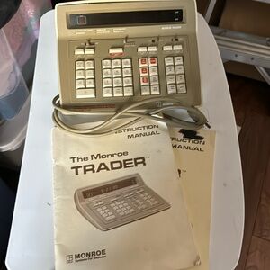 Vintage 1978 “The Monroe Trader” bond and security calculator